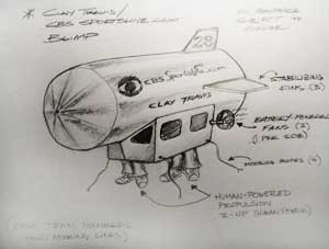 Illustration for article titled Sportsline Columnist On Suicide Mission To Fly